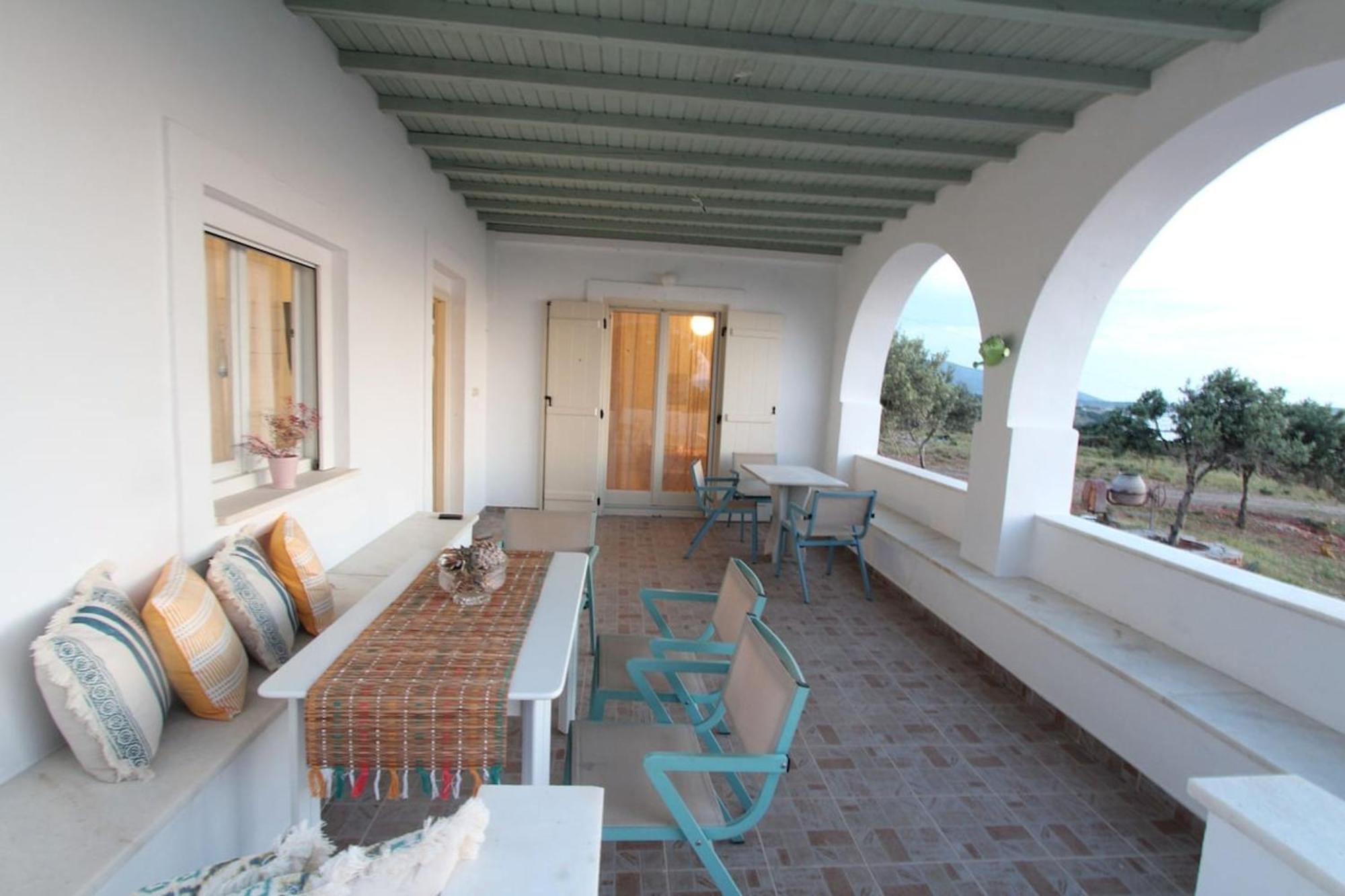 Villa Rouvis With Outdoor Hot Tub Ligaridia Esterno foto